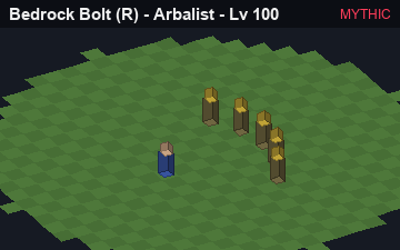 Bedrock Bolt, the Mythic form of Stonepiercer: animated preview