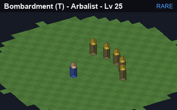 Bombardment (Bombardment at Rare, level 25): animated preview of its visuals