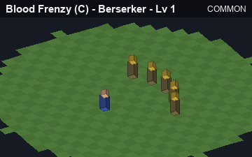 Blood Frenzy (Blood Frenzy at Common, level 1): animated preview of its visuals