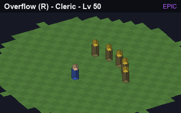 Overflow (Clear Spring at Epic, level 50): animated preview of its visuals