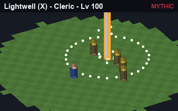 Lightwell, the Mythic form of Lightwell: animated preview