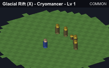 Glacial Rift (Glacial Rift at Common, level 1): animated preview of its visuals