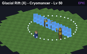 Glacial Rift (Glacial Rift at Epic, level 50): animated preview of its visuals