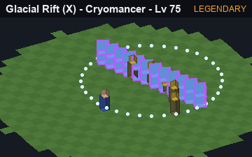 Glacial Rift (Glacial Rift at Legendary, level 75): animated preview of its visuals