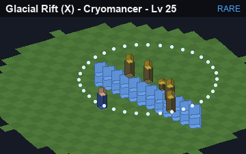 Glacial Rift (Glacial Rift at Rare, level 25): animated preview of its visuals