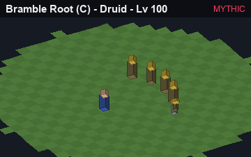 Bramble Root, the Mythic form of Bramble Root: animated preview