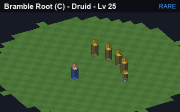 Bramble Root (Bramble Root at Rare, level 25): animated preview of its visuals