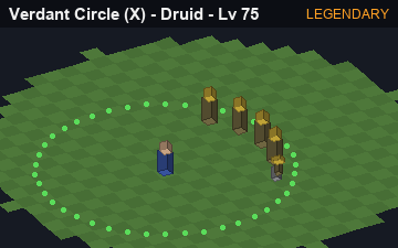 Verdant Circle (Verdant Circle at Legendary, level 75): animated preview of its visuals
