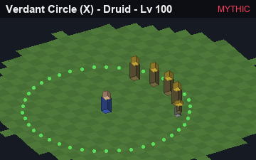 Verdant Circle, the Mythic form of Verdant Circle: animated preview