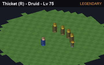 Thicket (Root Lattice at Legendary, level 75): animated preview of its visuals