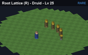 Root Lattice (Root Lattice at Rare, level 25): animated preview of its visuals