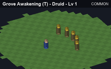 Grove Awakening (Grove Awakening at Common, level 1): animated preview of its visuals