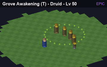 Grove Awakening (Grove Awakening at Epic, level 50): animated preview of its visuals