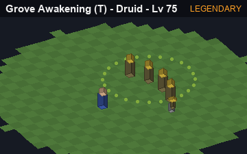 Grove Awakening (Grove Awakening at Legendary, level 75): animated preview of its visuals