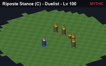Riposte Stance, the Mythic form of Riposte Stance: animated preview