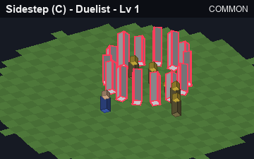 Sidestep (Sidestep at Common, level 1): animated preview of its visuals
