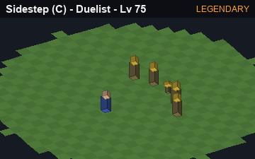 Sidestep (Sidestep at Legendary, level 75): animated preview of its visuals