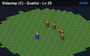 Sidestep (Sidestep at Rare, level 25): animated preview of its visuals