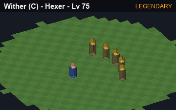 Wither (Wither at Legendary, level 75): animated preview of its visuals