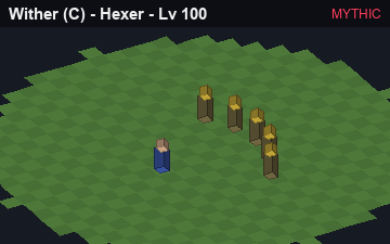 Wither, the Mythic form of Wither: animated preview