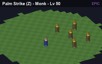 Palm Strike (Palm Strike at Epic, level 50): animated preview of its visuals