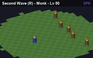 Second Wave (Flowing Palm at Epic, level 50): animated preview of its visuals