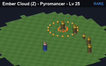 Ember Cloud (Ember Cloud at Rare, level 25): animated preview of its visuals