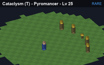 Cataclysm (Cataclysm at Rare, level 25): animated preview of its visuals