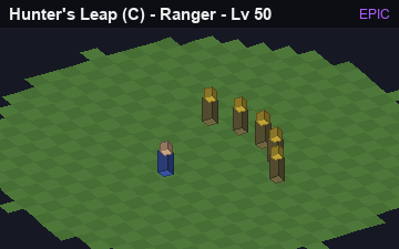 Hunter's Leap (Hunter's Leap at Epic, level 50): animated preview of its visuals