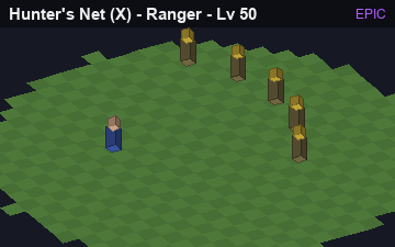 Hunter's Net (Hunter's Net at Epic, level 50): animated preview of its visuals