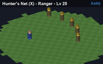 Hunter's Net (Hunter's Net at Rare, level 25): animated preview of its visuals