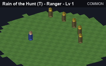 Rain of the Hunt (Rain of the Hunt at Common, level 1): animated preview of its visuals