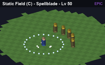Static Field (Static Field at Epic, level 50): animated preview of its visuals