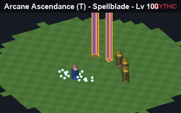 Arcane Ascendance, the Mythic form of Arcane Ascendance: animated preview