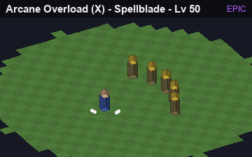 Arcane Overload (Arcane Overload at Epic, level 50): animated preview of its visuals