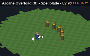Arcane Overload (Arcane Overload at Legendary, level 75): animated preview of its visuals