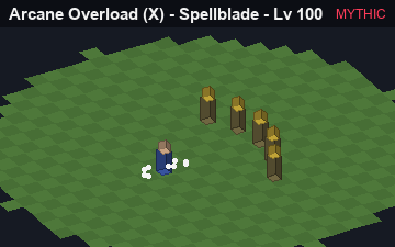 Arcane Overload, the Mythic form of Arcane Overload: animated preview