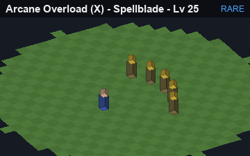 Arcane Overload (Arcane Overload at Rare, level 25): animated preview of its visuals