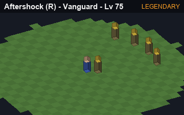 Aftershock (Ram Quake at Legendary, level 75): animated preview of its visuals