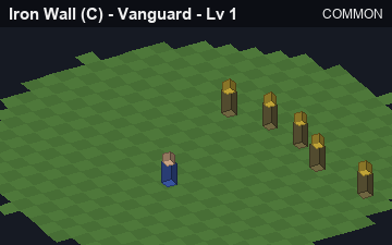 Iron Wall (Iron Wall at Common, level 1): animated preview of its visuals