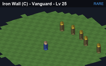 Iron Wall (Iron Wall at Rare, level 25): animated preview of its visuals