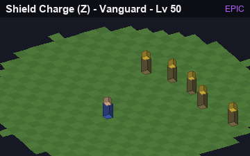 Shield Charge (Shield Charge at Epic, level 50): animated preview of its visuals