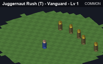 Juggernaut Rush (Juggernaut Rush at Common, level 1): animated preview of its visuals