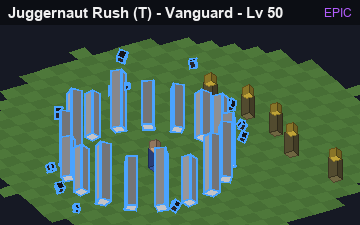 Juggernaut Rush (Juggernaut Rush at Epic, level 50): animated preview of its visuals