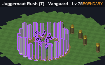 Juggernaut Rush (Juggernaut Rush at Legendary, level 75): animated preview of its visuals