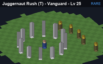 Juggernaut Rush (Juggernaut Rush at Rare, level 25): animated preview of its visuals