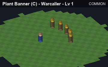 Plant Banner (Plant Banner at Common, level 1): animated preview of its visuals