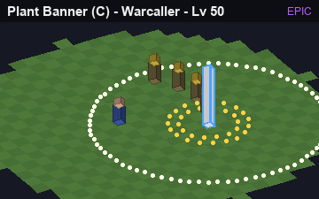 Plant Banner (Plant Banner at Epic, level 50): animated preview of its visuals