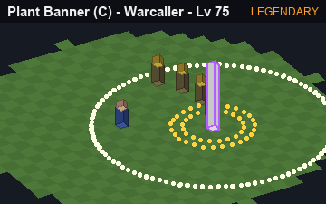 Plant Banner (Plant Banner at Legendary, level 75): animated preview of its visuals