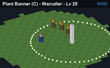 Plant Banner (Plant Banner at Rare, level 25): animated preview of its visuals